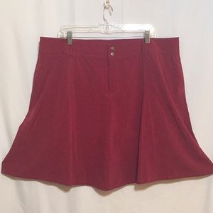 Sahalie New Size 20 Burgundy Skirt